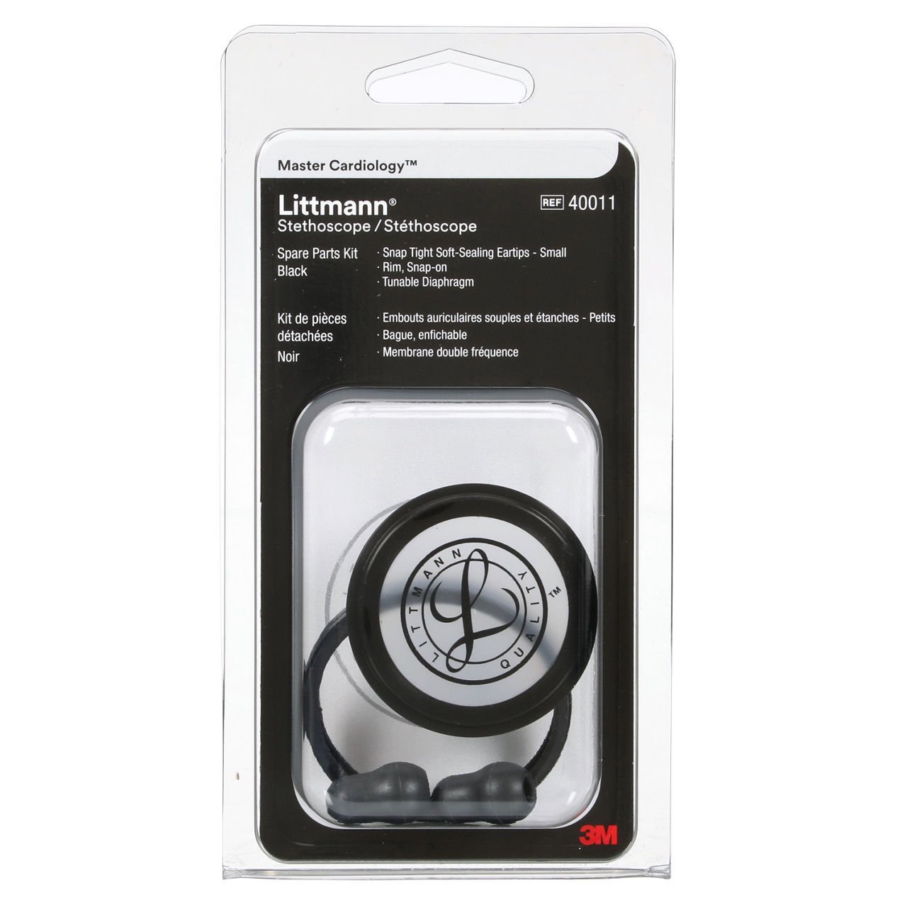 Littmann Kardiyoloji Steteskop Yedek Seti Siyah 40011