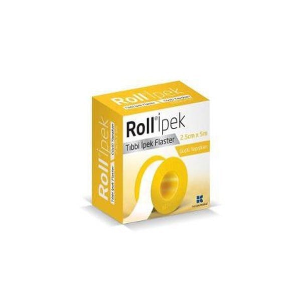 Roll İpek Flaster 2,5 cm x 5 mt