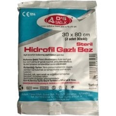 Steril Gazlı Bez 30 x 80