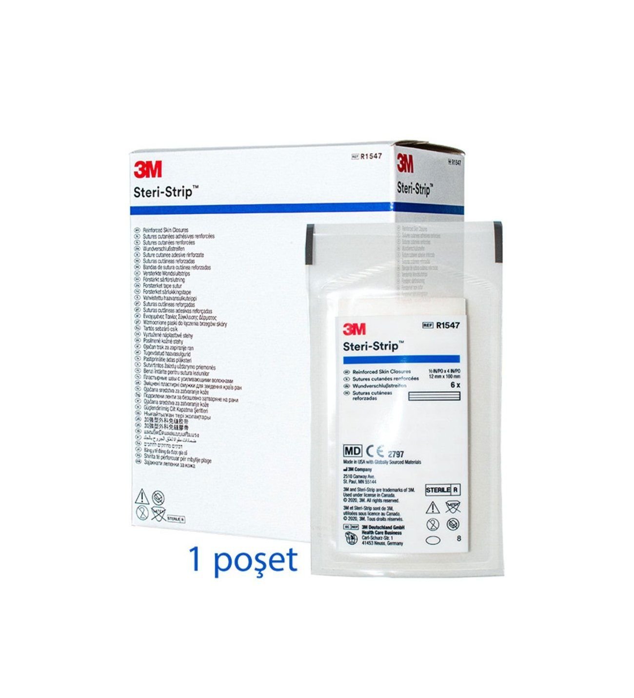 Steri Strip 12mm x 100mm.