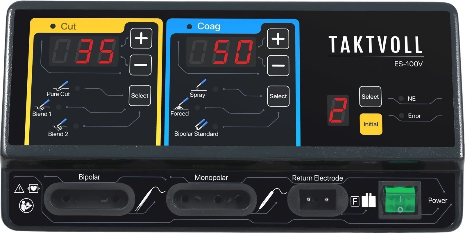 Monopolar Bipolar Elektrokoter Cihazı