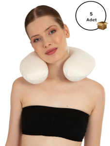Seyahat Yastığı Visco Beyaz ( 5 Adet )
