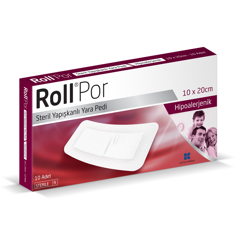 Roll Por Steril Yara Bandı ( 10x25 cm ) (ADET)