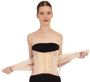 Lumbosakral Korse Çelik Balenli Kemerli 32 cm(5 Adet)