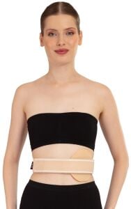 Göbek Fıtığı Korsesi - Yetişkin - 6 Cm Yükseklik(10 Adet)