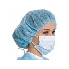 Lastikli ve telli bez maske 50 'lik