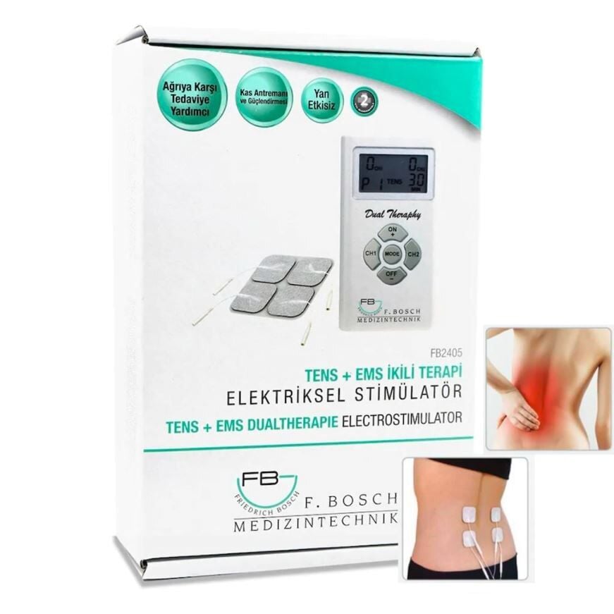 F.Bosh Tens + Ems İkili Terapi Cihazı
