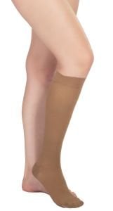 Hafif Basınç Dizaltı Varis Çorabı ( 18 - 22 mmhg) - Burnu Kapalı