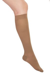 Hafif Basınç Dizaltı Varis Çorabı ( 18 - 22 mmhg) - Burnu Kapalı