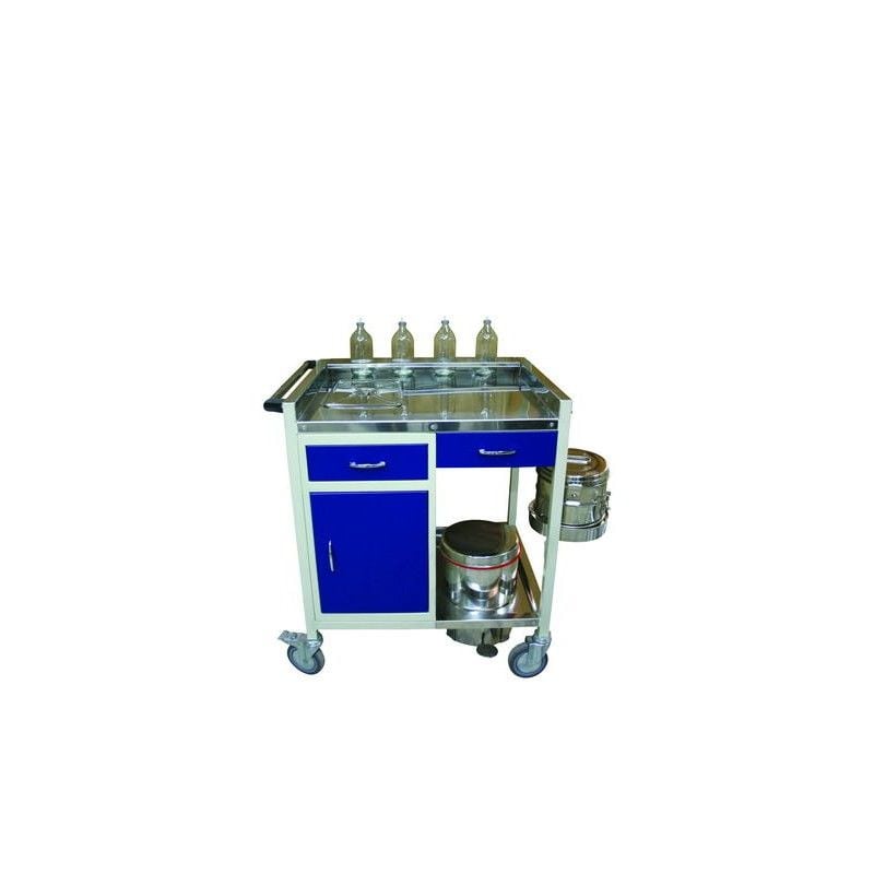 İlaç ve Pansuman Arabası 4 Şişelikli