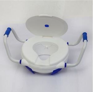 Kolçaklı Kapaklı Klozet Yükseltici (Taharet Musluklu)(10 Adet)