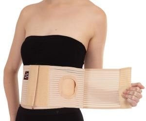 Abdominal Korse - Kolostomi İçin 16 CM Yüksekliğinde