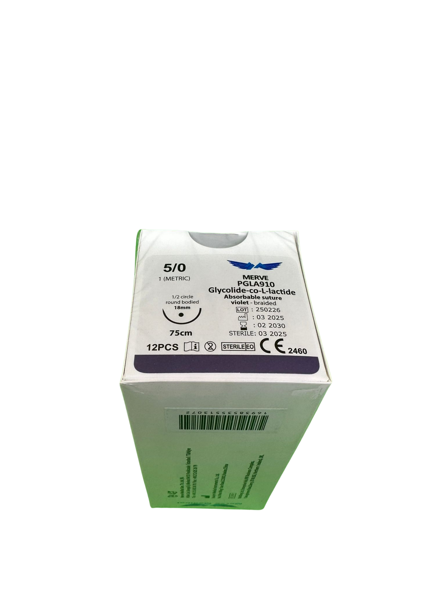 PGLA 5/0 Yuvarlak Cerrahi İplik