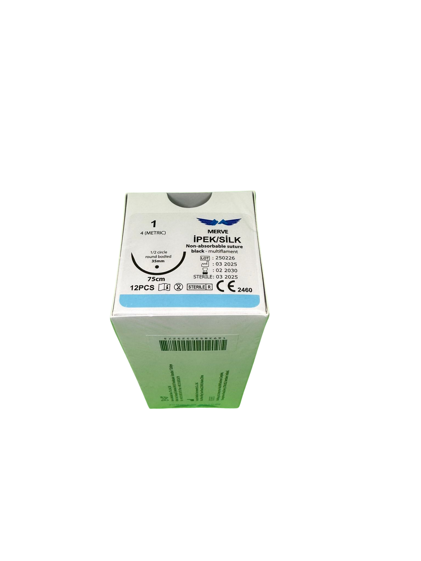 İpek 1 Yuvarlak Cerrahi İplik