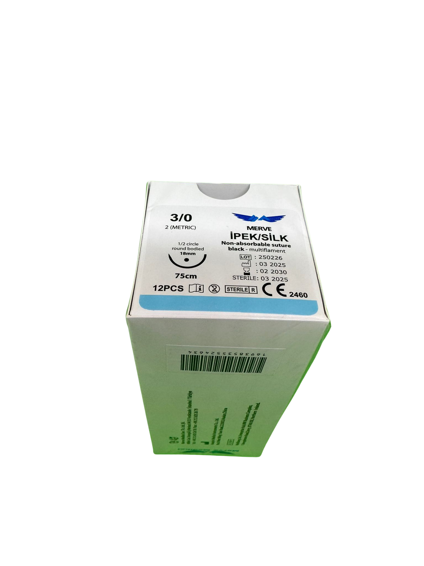 İpek 3/0 Yuvarlak Cerrahi İplik