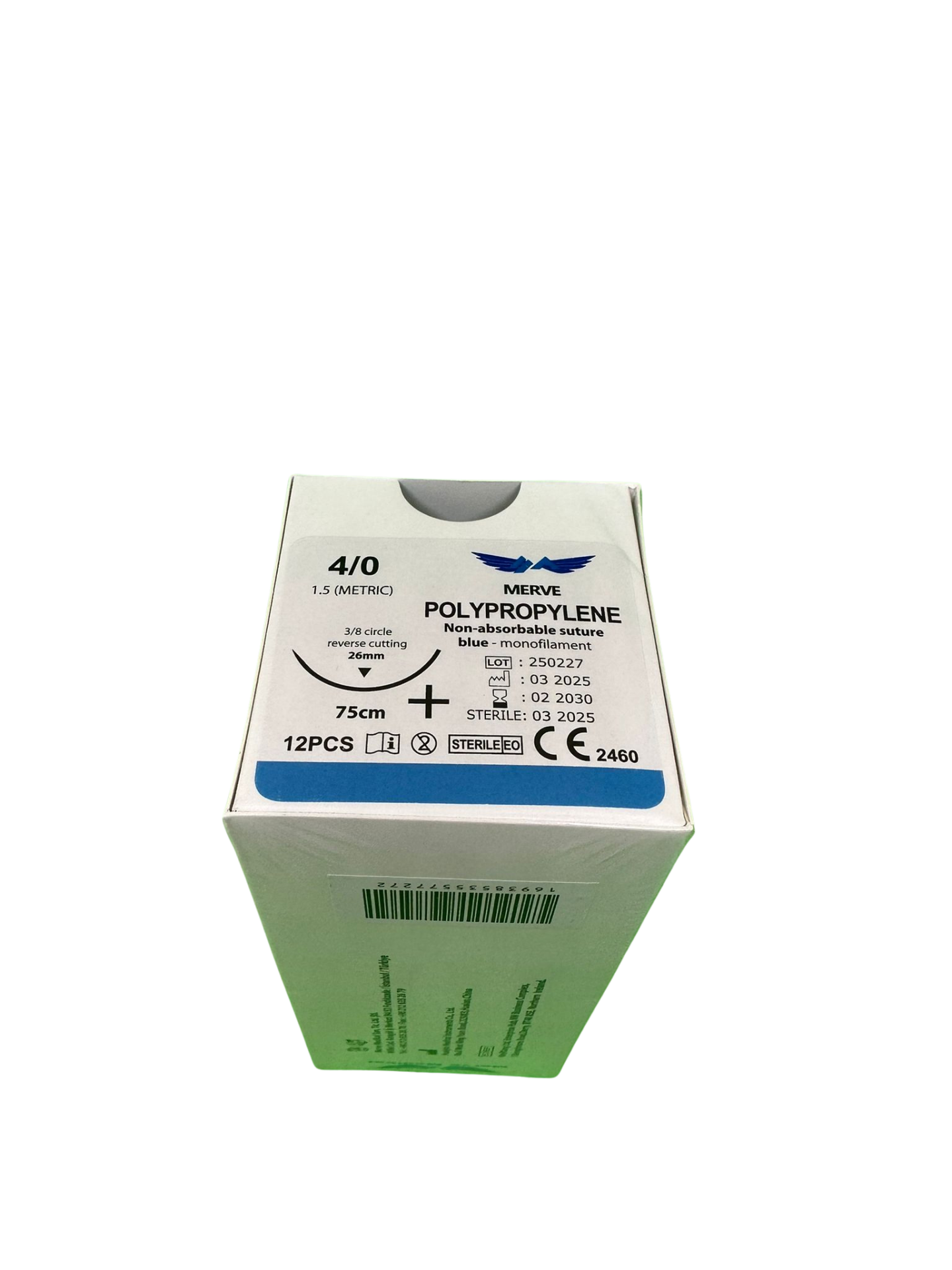 Polypropylene 4/0 Keskin Cerrahi İplik