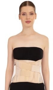 Lumbostad Korse Çelik Balenli Kemerli 26 cm