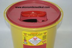 Tıbbi Atık Kovası 5 Lt.