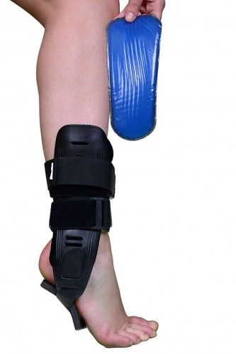 Plastik Ayak Bileği Sabitleyici - Jel Pedli