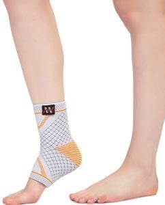 Örgü Ayak Bilekliği - Basit