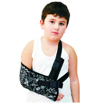 Pediatrik Kol Askısı - Baskılı Kumaştan