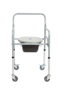 Klozet Yükseltici Komot - Tekerlekli Model