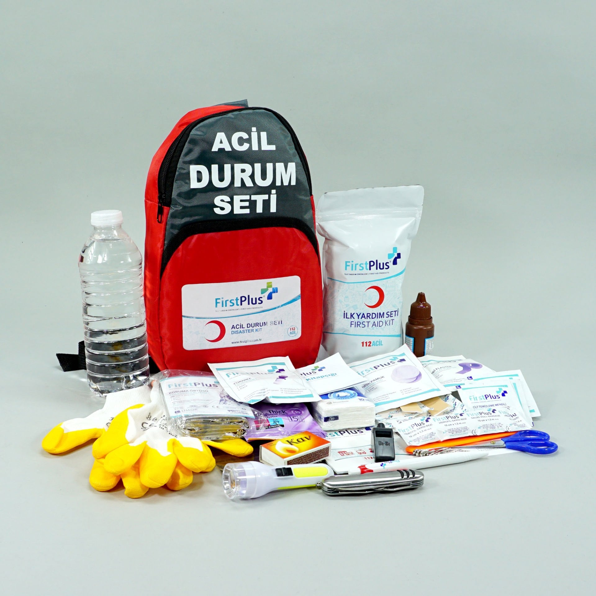 First Plus Deprem Afet İlk Yardım Seti FP09.101