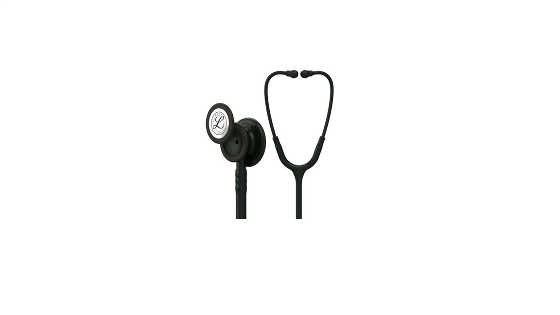 ɣ 5803 3M™ Littmann® Classic III™ Steteskop Siyah Seri Dinleme Çanı, 27 inç, Siyah Hortum