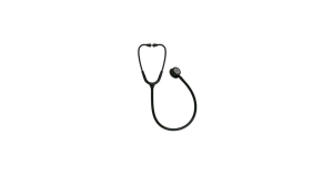 ɣ 5803 3M™ Littmann® Classic III™ Steteskop Siyah Seri Dinleme Çanı, 27 inç, Siyah Hortum