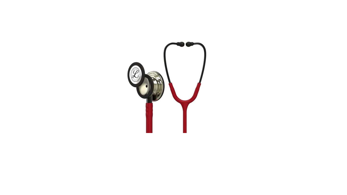 ɣ 5864 3M™ Littmann® Classic III™ Steteskop Bordo Tüp Şampanya Cilalı