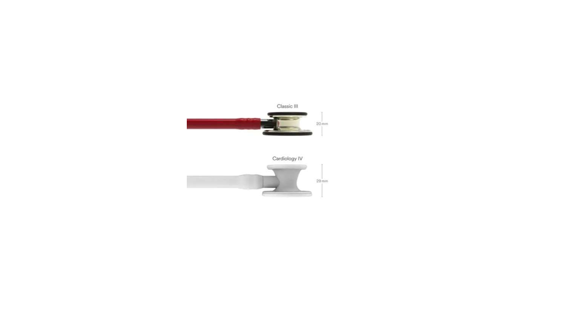 ɣ 5864 3M™ Littmann® Classic III™ Steteskop Bordo Tüp Şampanya Cilalı